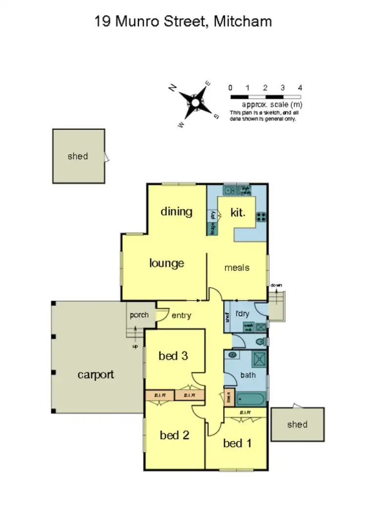 Floorplan of Homely house listing, 19 Munro Street, Mitcham VIC 3132