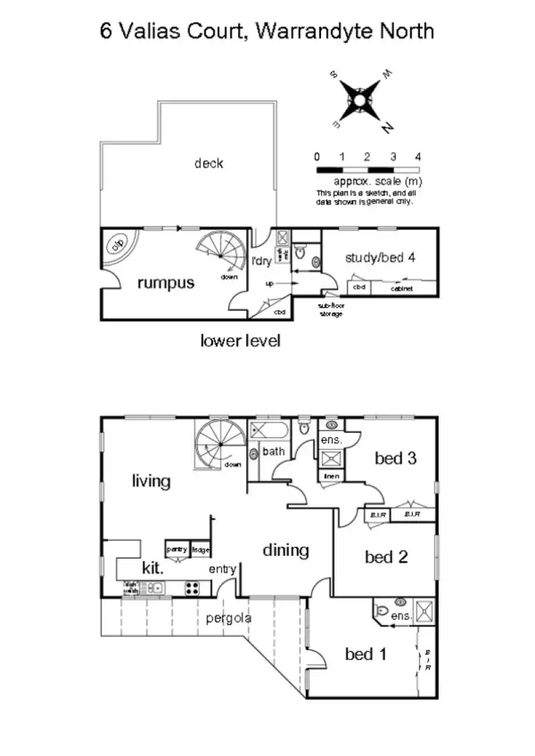 Floorplan of Homely house listing, 6 Valias Street, Warrandyte VIC 3113