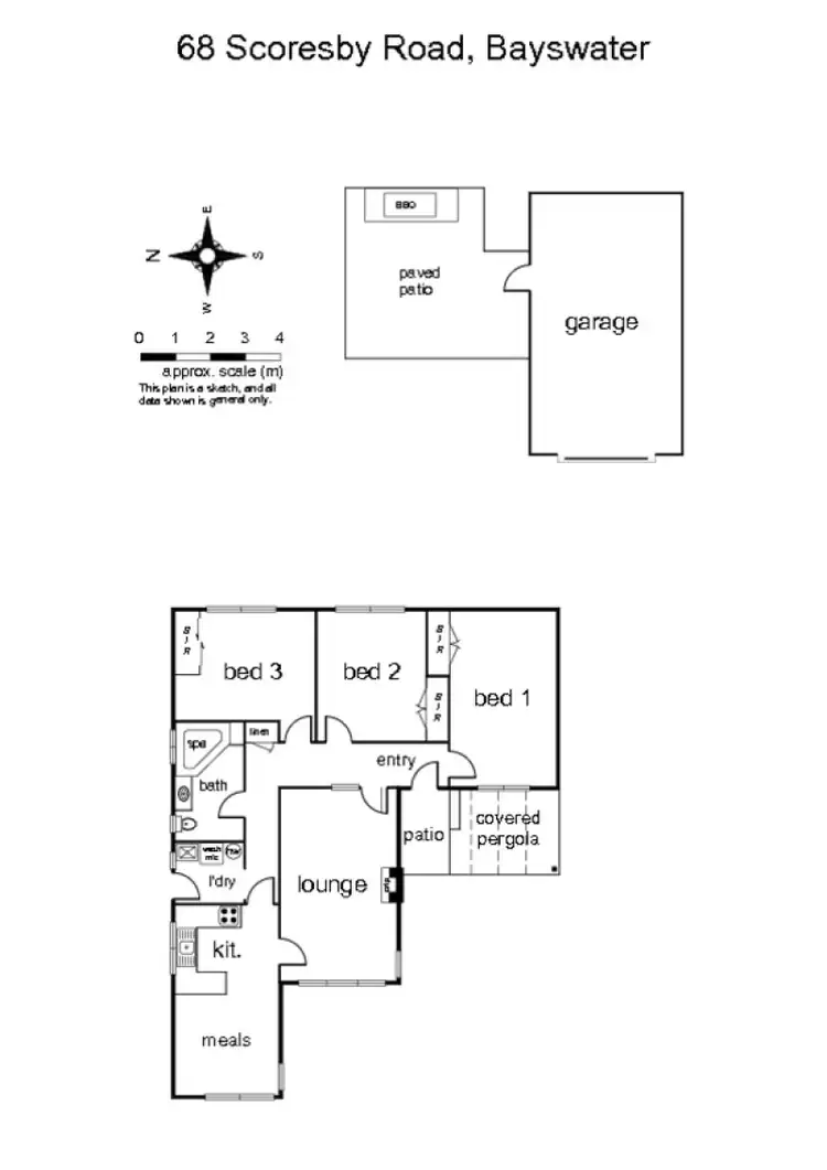 Floorplan of Homely house listing, 68 Scoresby Road, Bayswater VIC 3153