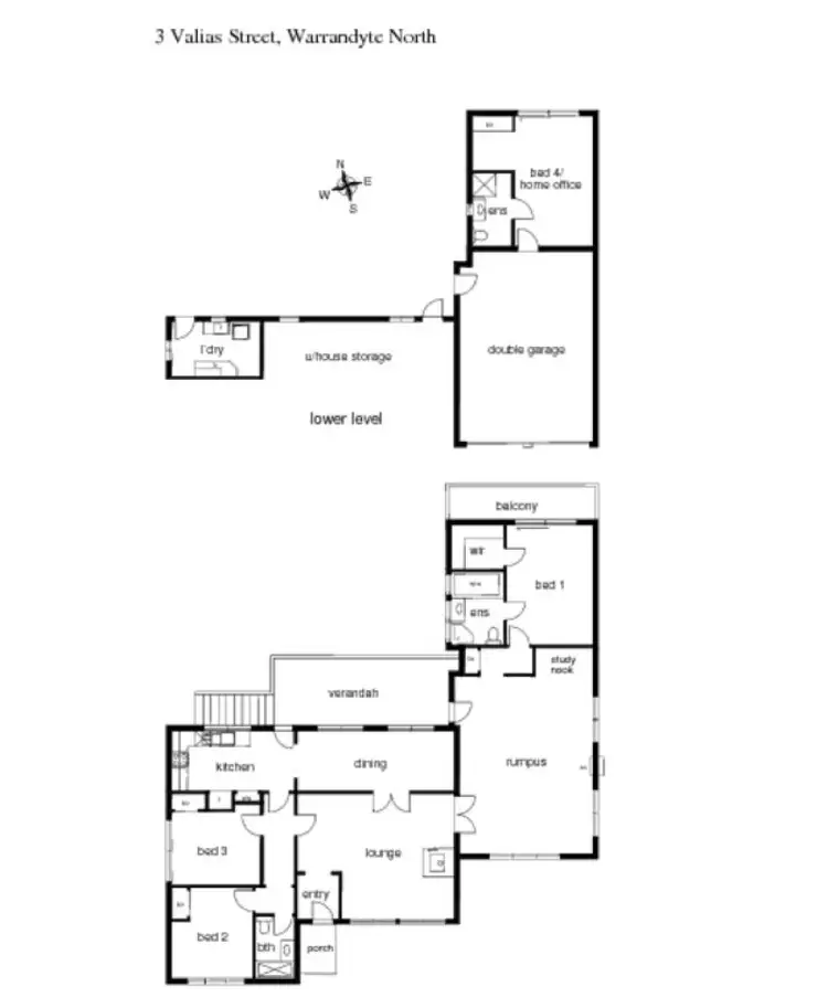 Floorplan of Homely house listing, 3 Valias Street, Warrandyte VIC 3113