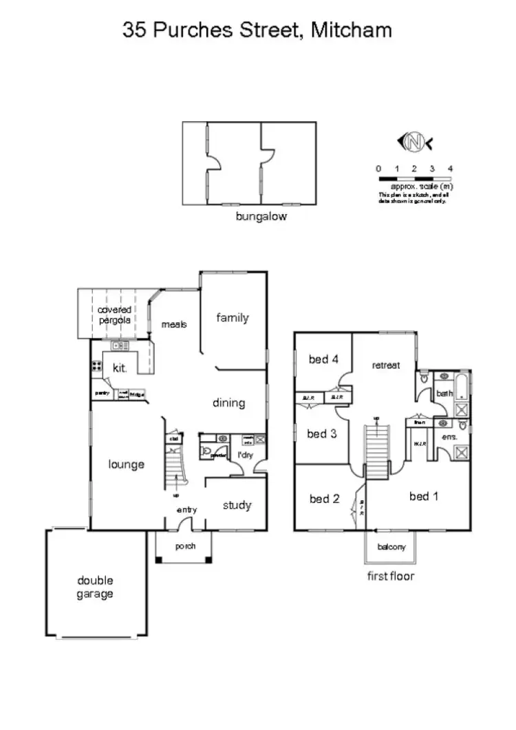 Floorplan of Homely house listing, 35 Purches Street, Mitcham VIC 3132