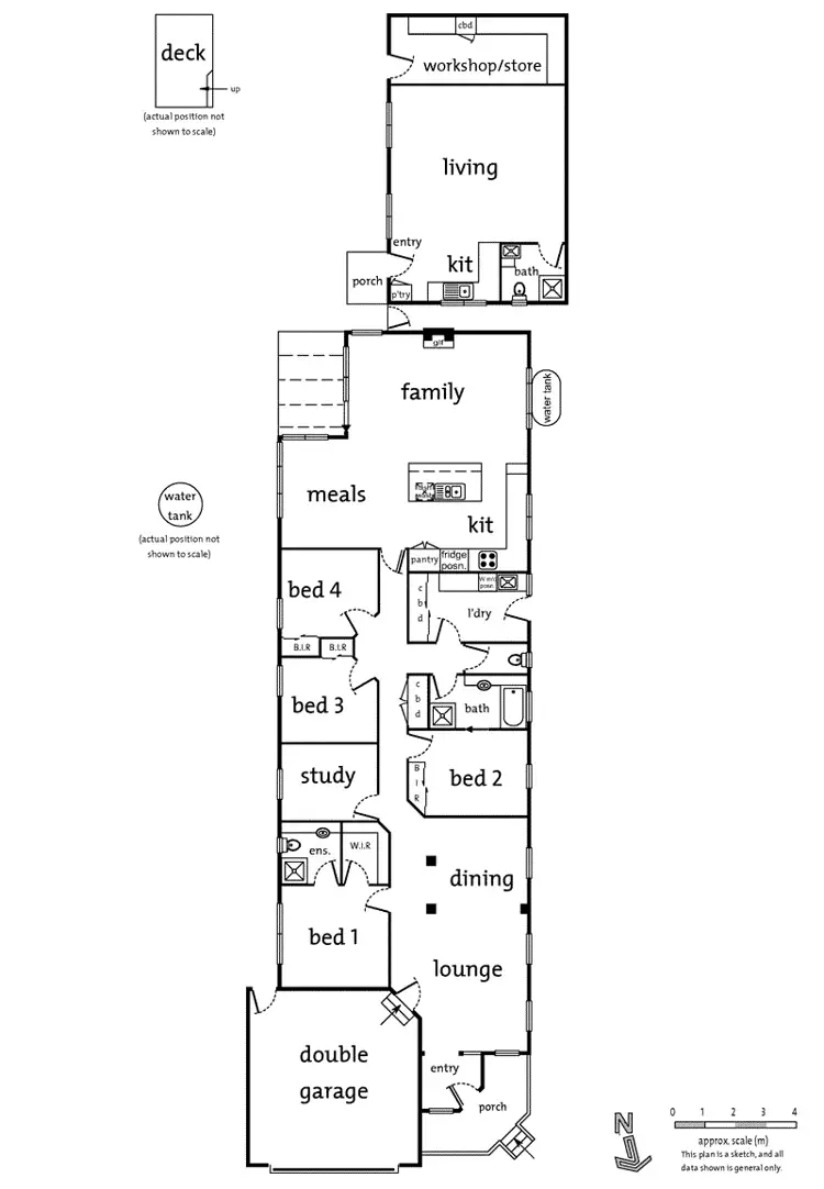 Floorplan of Homely house listing, 24 Cobham Road, Mitcham VIC 3132
