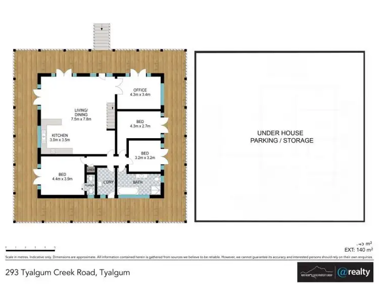 Floorplan of Homely rural property listing, 293 Tyalgum Creek Road, Tyalgum Creek NSW 2484