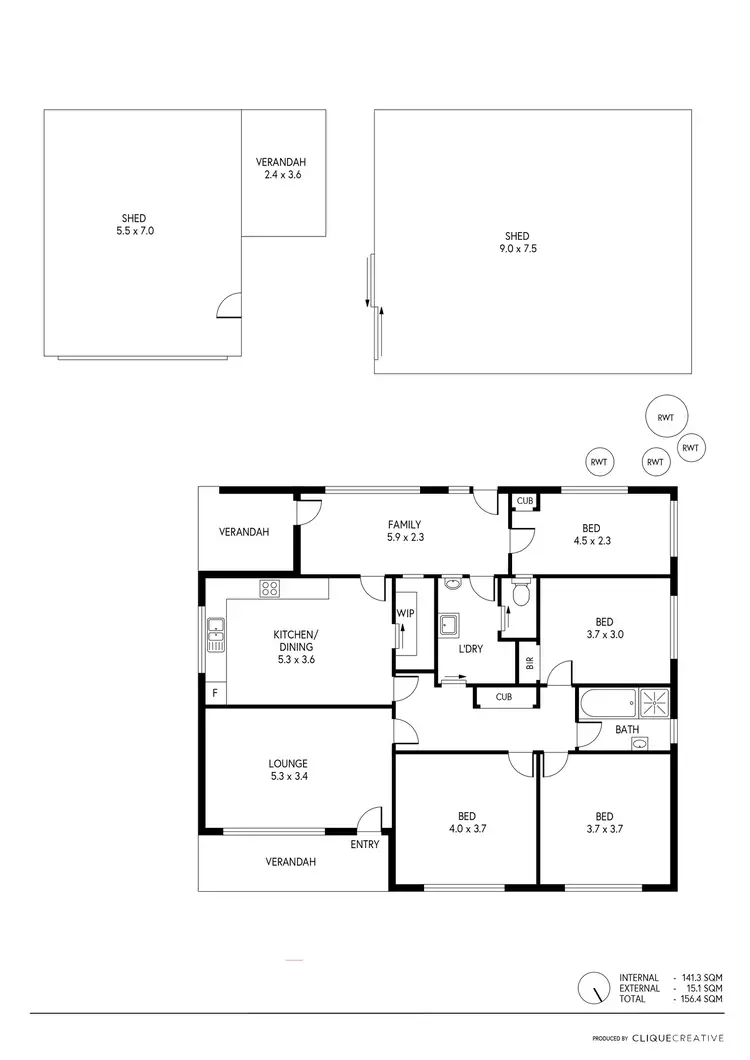 Floorplan of Homely house listing, Address available on request
