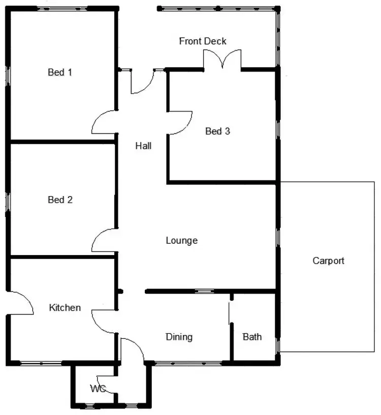 Floorplan of Homely house listing, 68 James Street, Murwillumbah NSW 2484