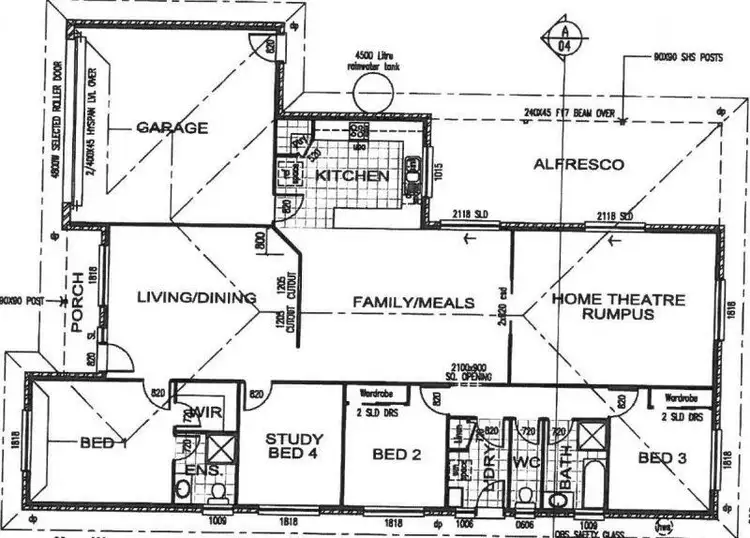 Floorplan of Homely house listing, 19 Sommerfeld Crescent, Chinchilla QLD 4413