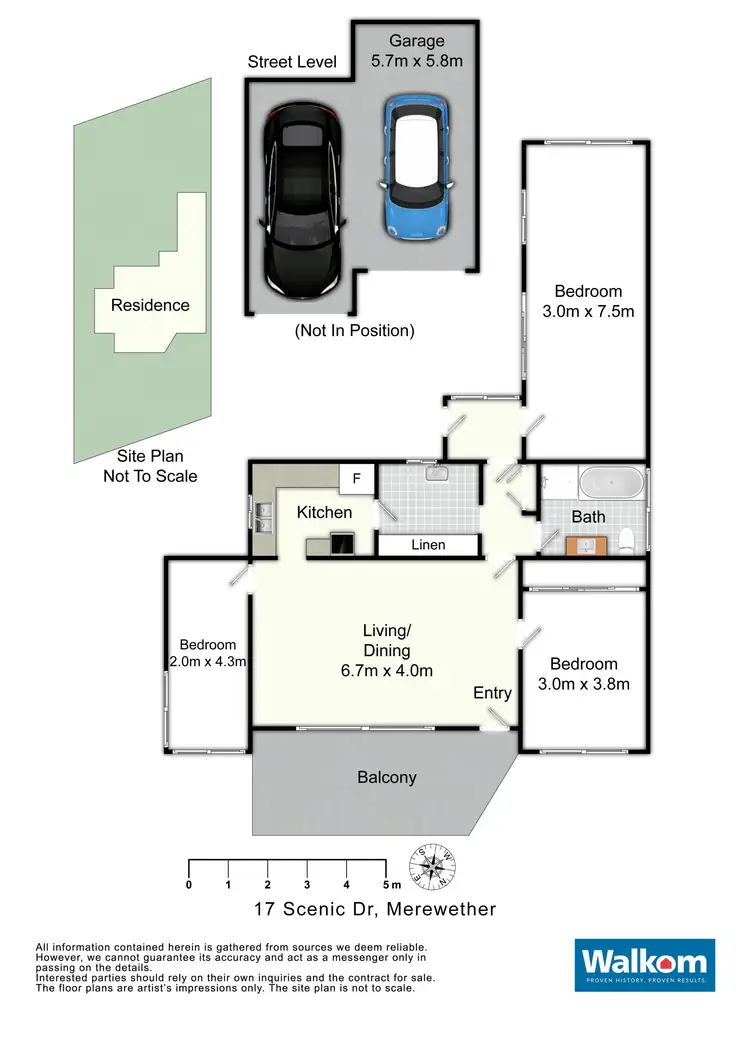 Floorplan of Homely house listing, 17 Scenic Drive, Merewether NSW 2291
