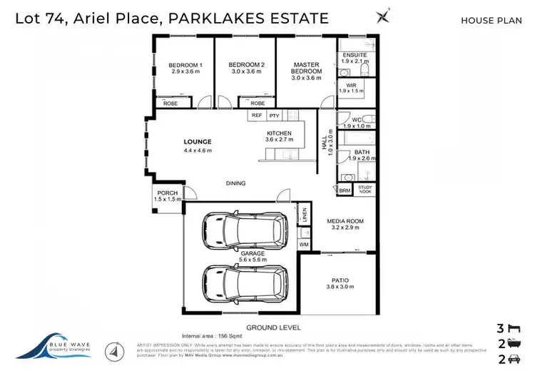 Floorplan of Homely house listing, 1/7 Ariel place, Bli Bli QLD 4560