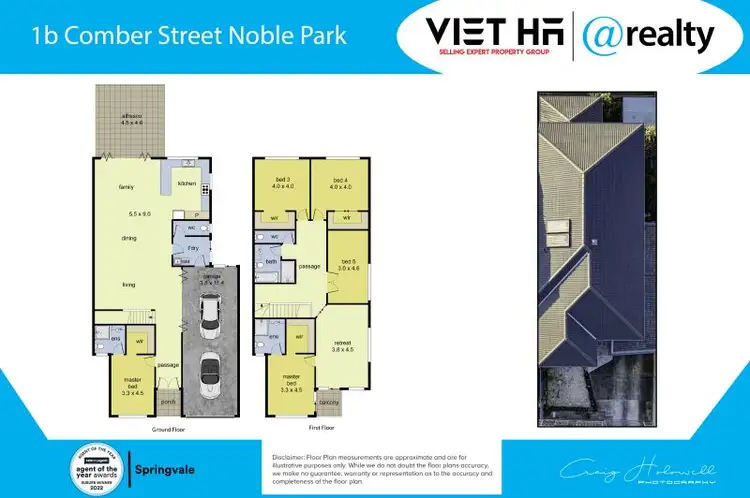 Floorplan of Homely house listing, 1b Comber Street, Noble Park VIC 3174