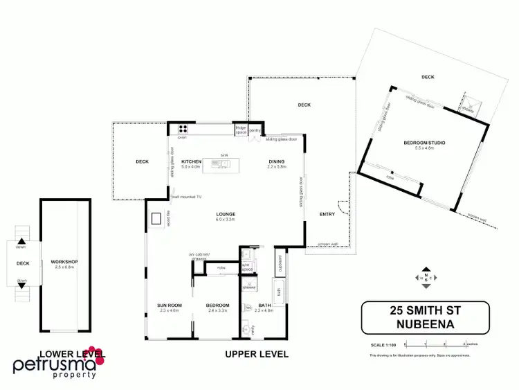 Floorplan of Homely house listing, 25 Smith Street, Nubeena TAS 7184