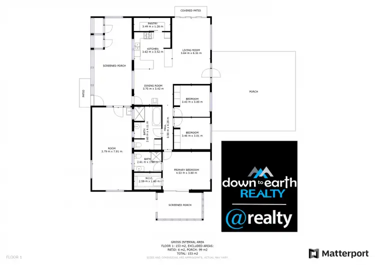 Floorplan of Homely rural property listing, 482 Millstream Parade, Millstream QLD 4888