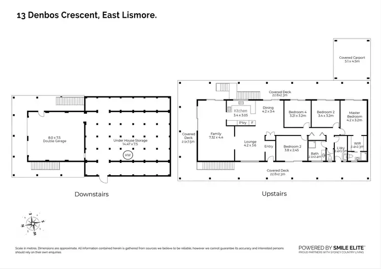 Floorplan of Homely house listing, 13 Denbos Crescent, East Lismore NSW 2480