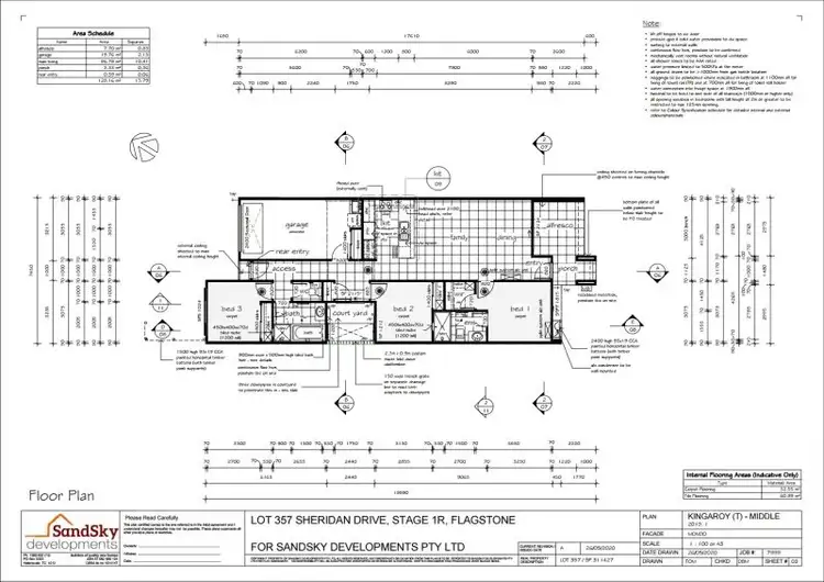 Floorplan of Homely house listing, 13 Sheridan Drive, Flagstone QLD 4280