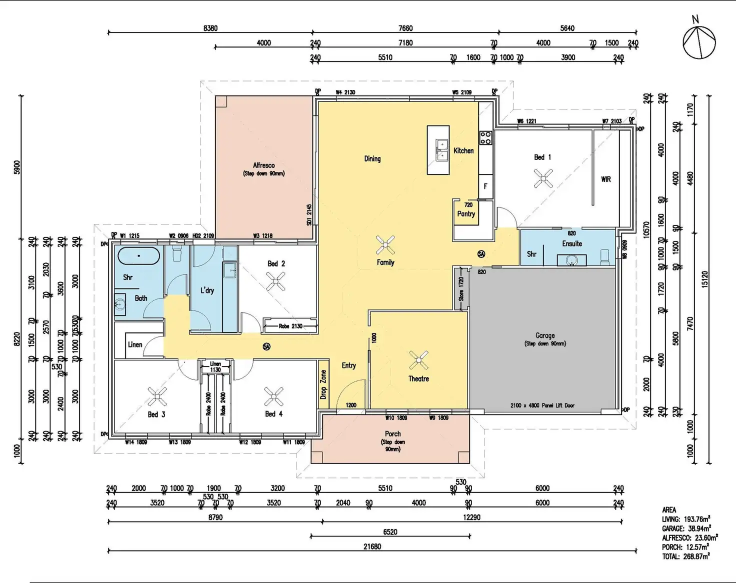 Floorplan of Homely house listing, 28 Vanilla Close, Wauchope NSW 2446
