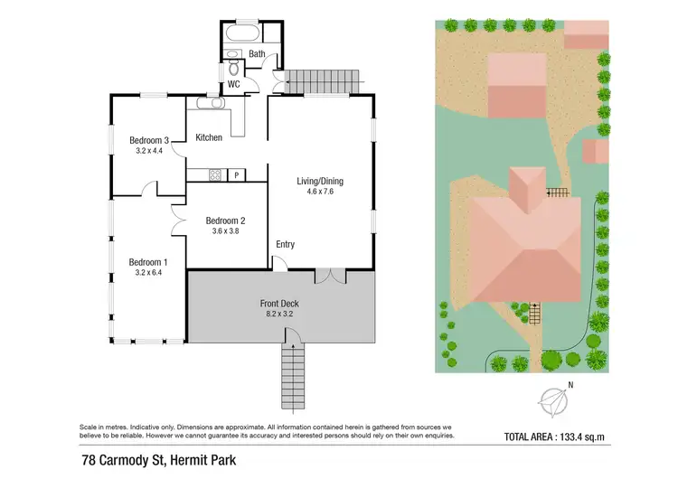 Floorplan of Homely house listing, 78 Carmody Street, Hermit Park QLD 4812