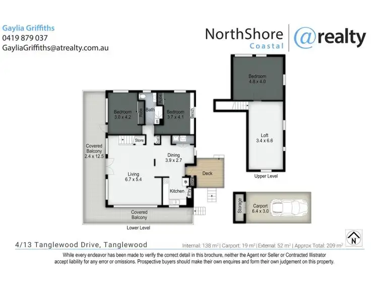 Floorplan of Homely house listing, 4/34 Tanglewood Drive, Tanglewood NSW 2488