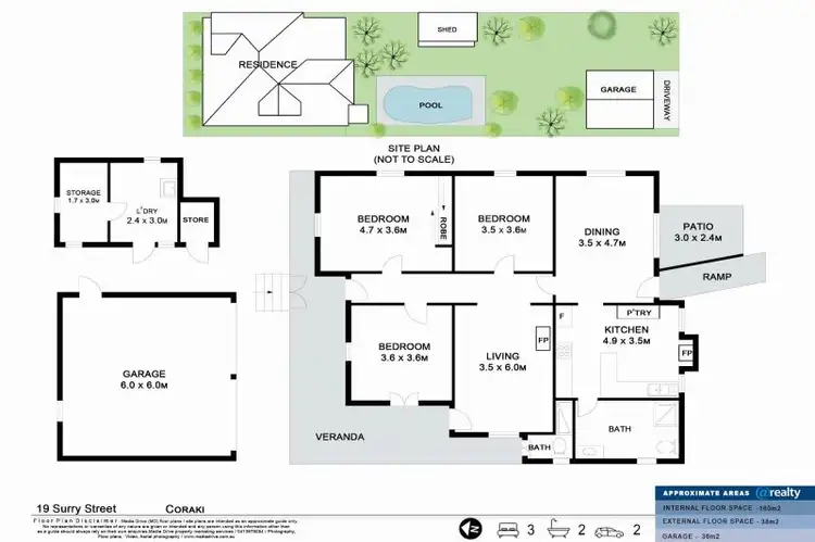 Floorplan of Homely house listing, 19 Surry Street, Coraki NSW 2471