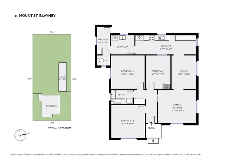 Floorplan of Homely house listing, 15 Mount Street, Blayney NSW 2799