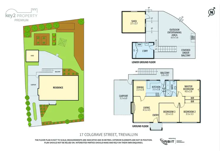 Floorplan of Homely house listing, 17 Colgrave Street, Trevallyn TAS 7250