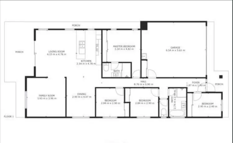 Floorplan of Homely house listing, 21 Reserve Drive, Caboolture QLD 4510