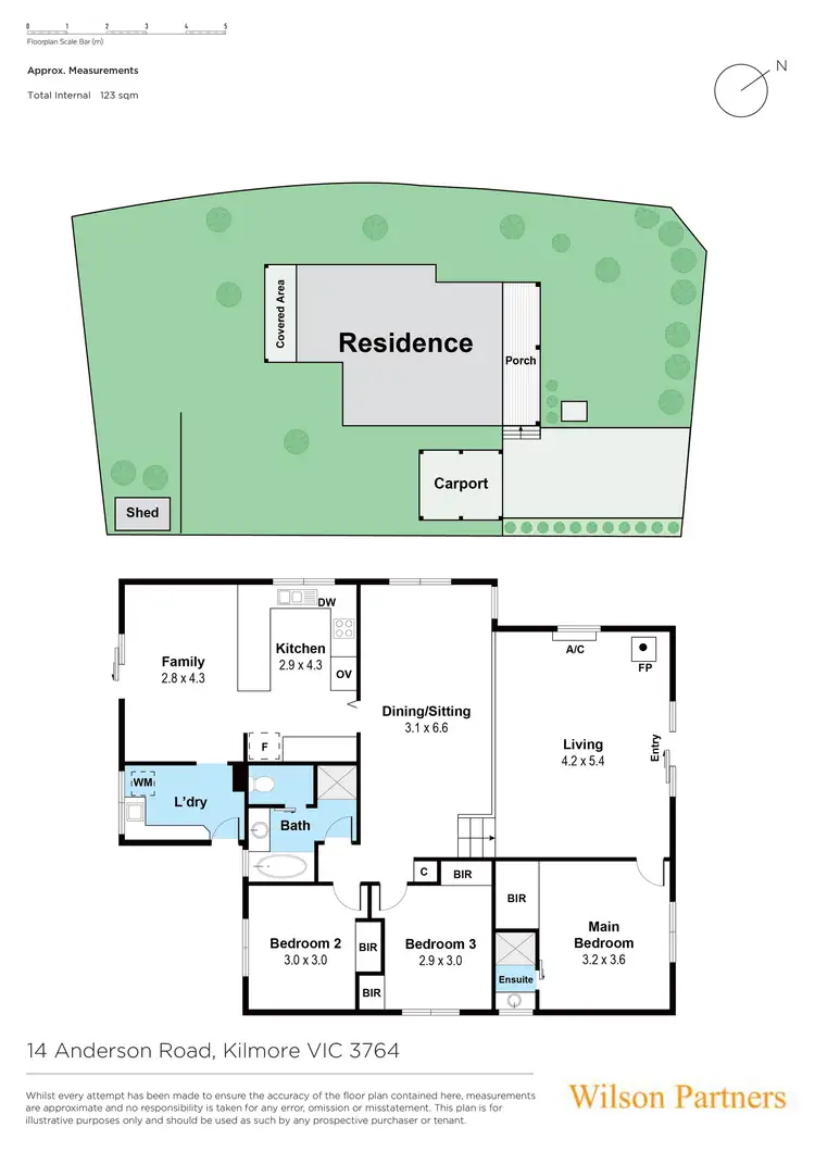 Floorplan of Homely house listing, 14 Anderson Road, Kilmore VIC 3764