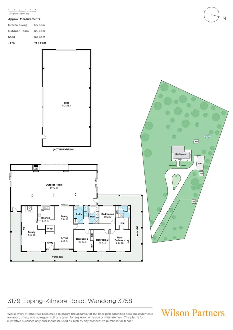 Floorplan of Homely house listing, 3179 Epping-Kilmore Road, Wandong VIC 3758