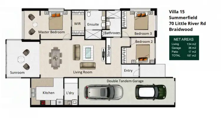 Floorplan of Homely house listing, 15/70 Little River Road, Braidwood NSW 2622