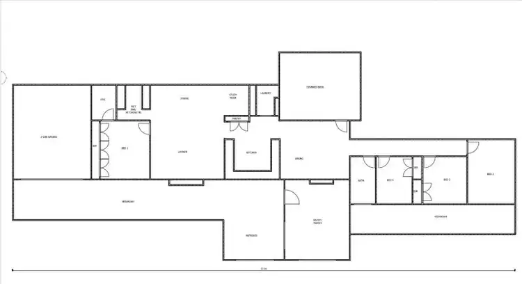 Floorplan of Homely house listing, Address available on request