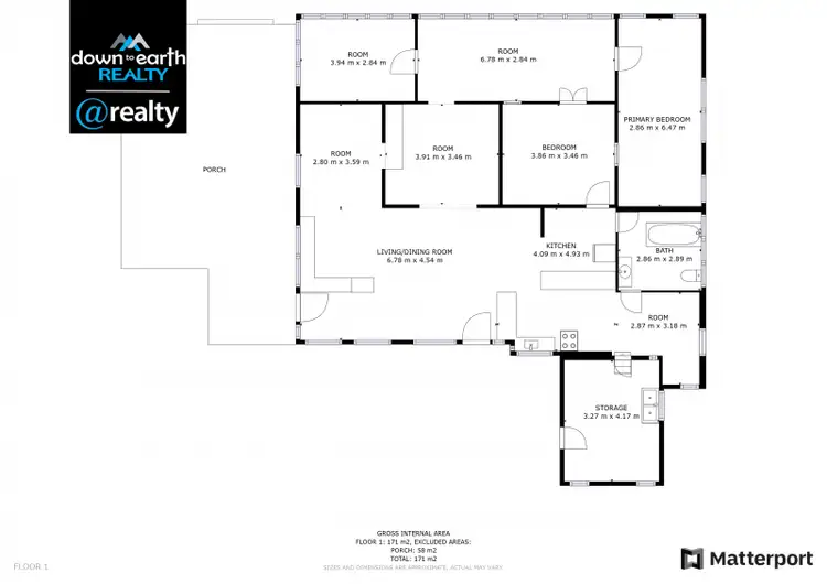Floorplan of Homely house listing, 11 Opal Street, Mount Garnet QLD 4872