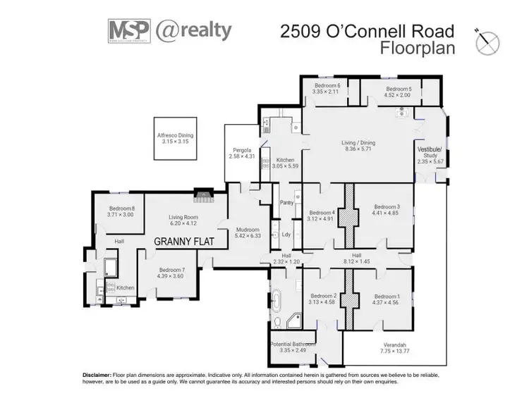 Floorplan of Homely rural property listing, 2509 O'Connell Road, O'connell NSW 2795
