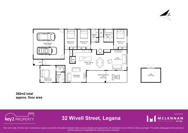 Floorplan of Homely house listing, 32 Wivell Street, Legana TAS 7277