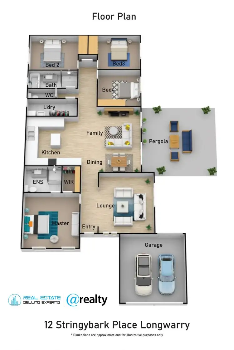 Floorplan of Homely house listing, 12 Stringybark Place, Longwarry VIC 3816