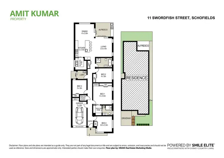 Floorplan of Homely house listing, 11 Swordfish Street, Schofields NSW 2762