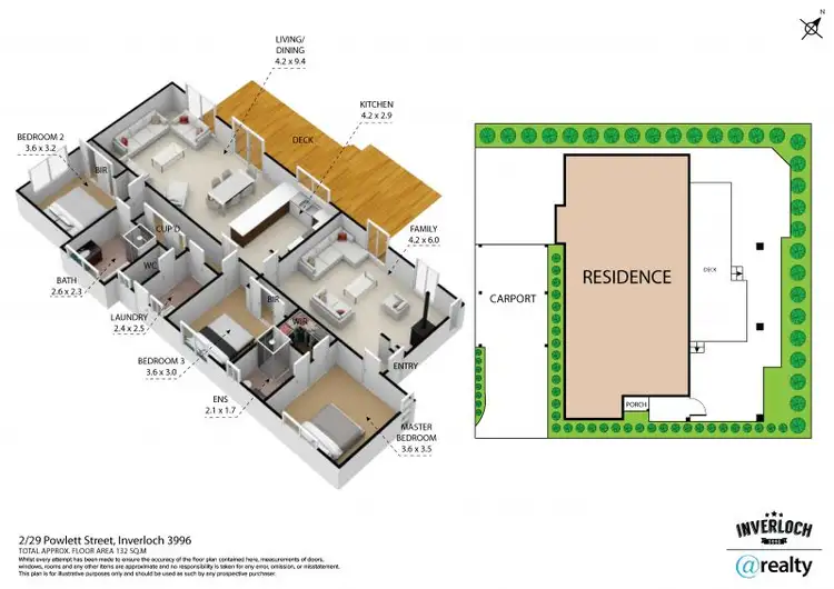 Floorplan of Homely house listing, 2/29 Powlett Street, Inverloch VIC 3996