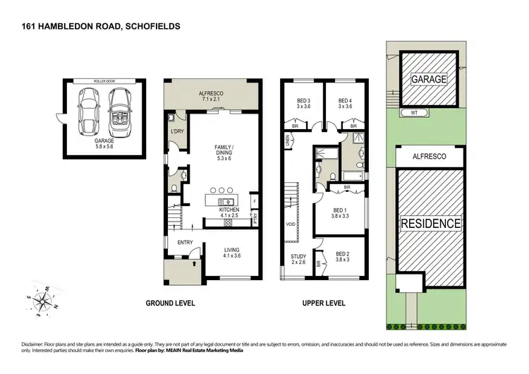 Floorplan of Homely house listing, 161 Hambledon Road, Schofields NSW 2762