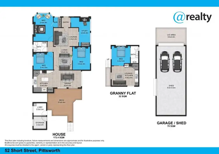 Floorplan of Homely house listing, 52 Short Street, Pittsworth QLD 4356