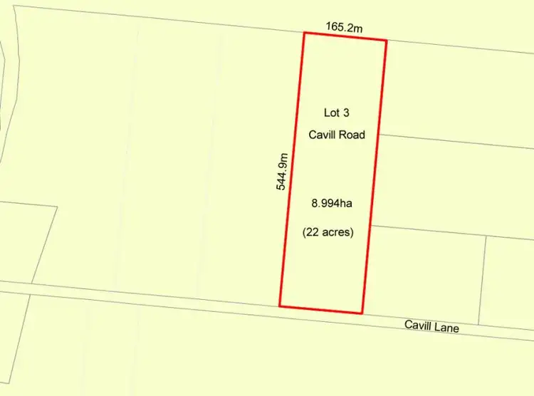 Floorplan of Homely rural property listing, 93 Cavill Lane, Woodstock QLD 4816