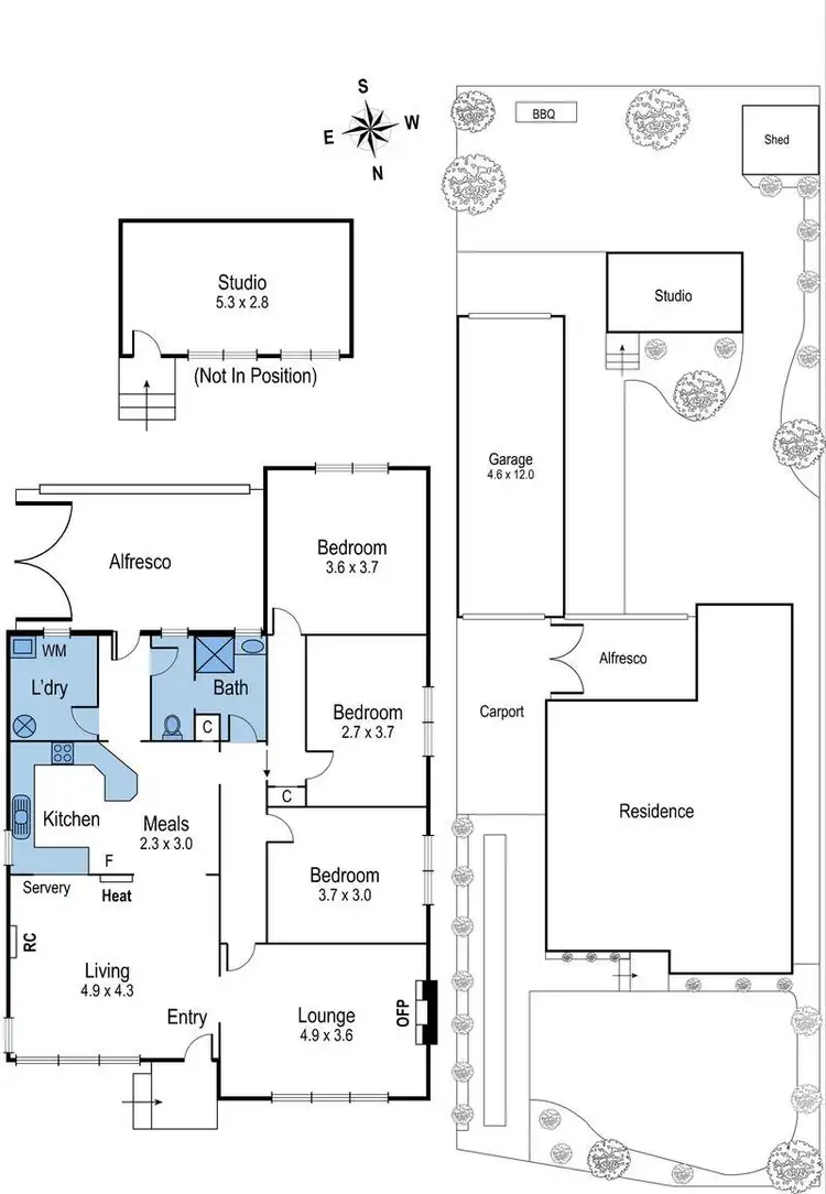 Floorplan of Homely house listing, 2 Karoomba Avenue, Herne Hill VIC 3218