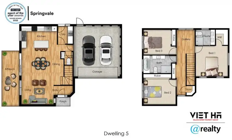 Floorplan of Homely townhouse listing, 5/25 HENRY STREET, Noble Park VIC 3174