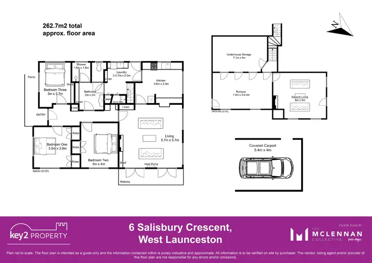 Floorplan of Homely house listing, 6 Salisbury Crescent, West Launceston TAS 7250