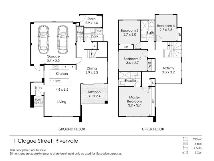 Floorplan of Homely house listing, 11 Clague St, Rivervale WA 6103