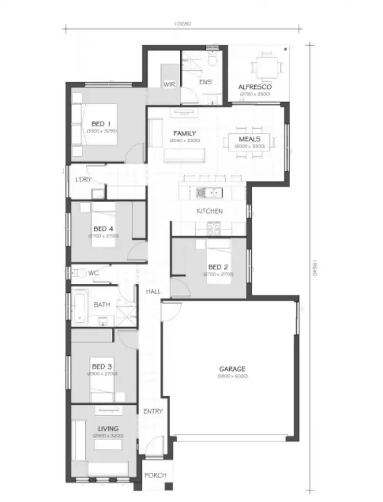 Floorplan of Homely house listing, 21 Mayfair Street, Doolandella QLD 4077
