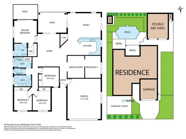 Floorplan of Homely house listing, 42 Prunda Circuit, Wellington Point QLD 4160
