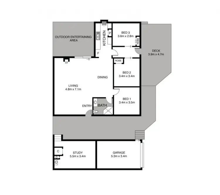 Floorplan of Homely house listing, 10 William Bryce Road, Tomerong NSW 2540