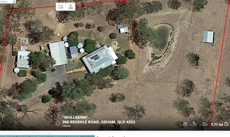 Floorplan of Homely rural property listing, 268 Reushle Road, Geham QLD 4352