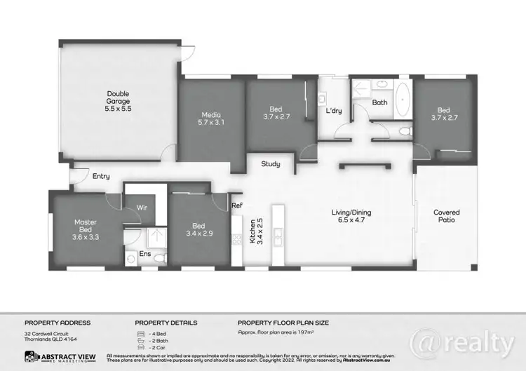 Floorplan of Homely house listing, 32 Cardwell Circuit, Thornlands QLD 4164