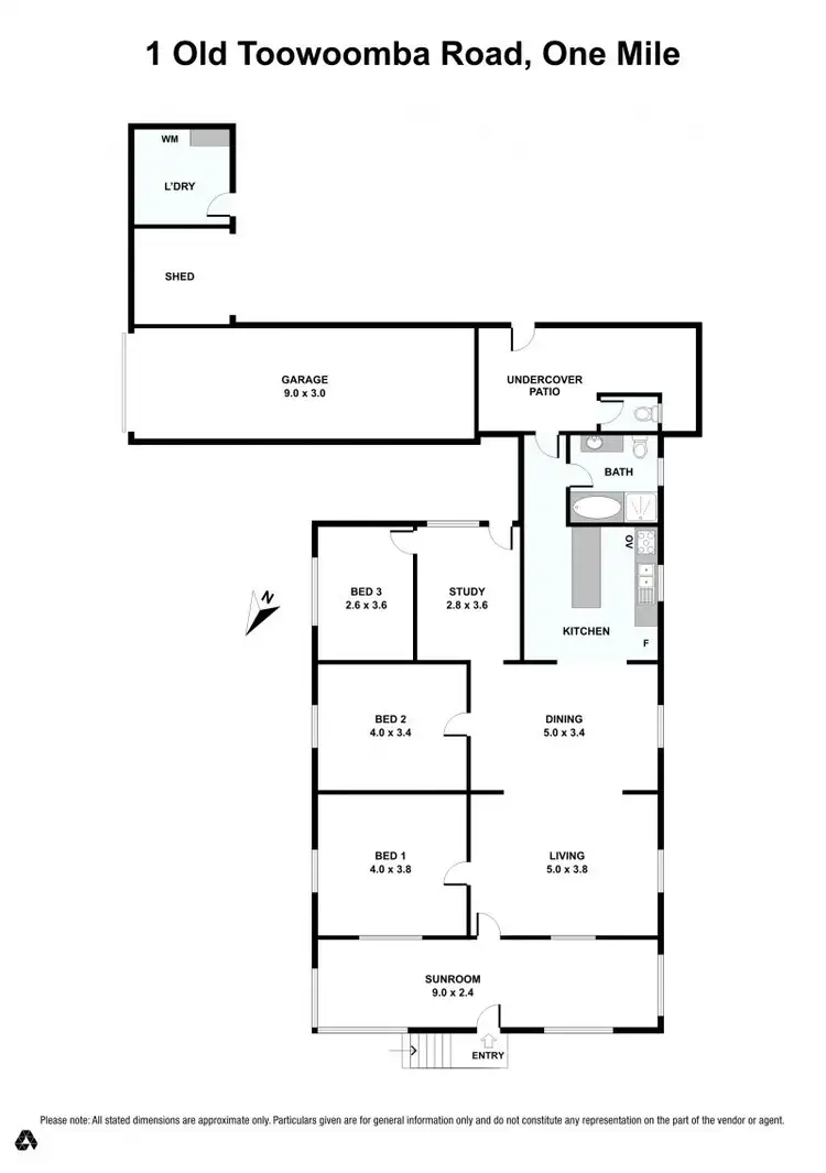 Floorplan of Homely house listing, 1 Old Toowoomba Road, One Mile QLD 4305
