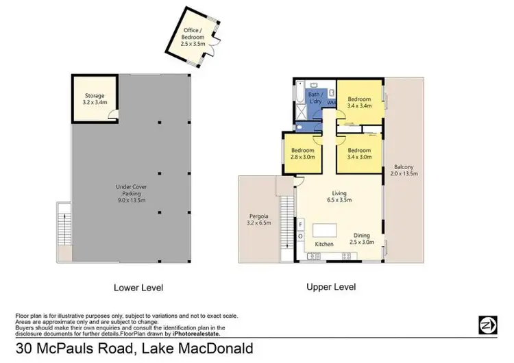 Floorplan of Homely house listing, 30 Mcpauls Rd, Lake Macdonald QLD 4563