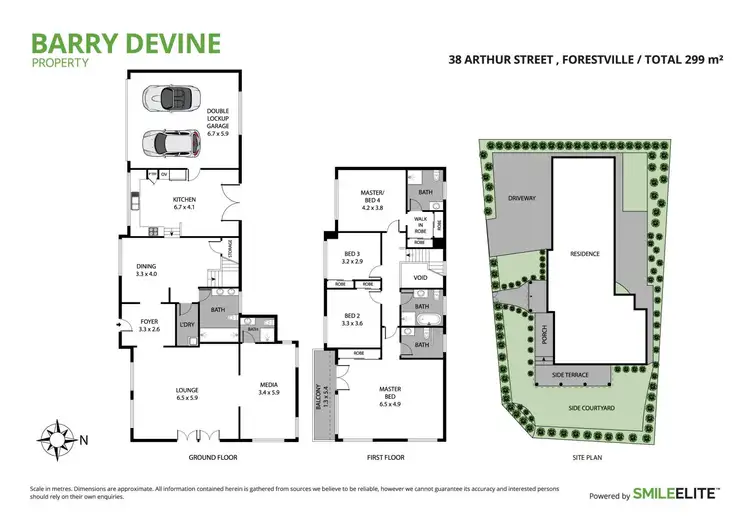 Floorplan of Homely house listing, 38 Arthur Street, Forestville NSW 2087