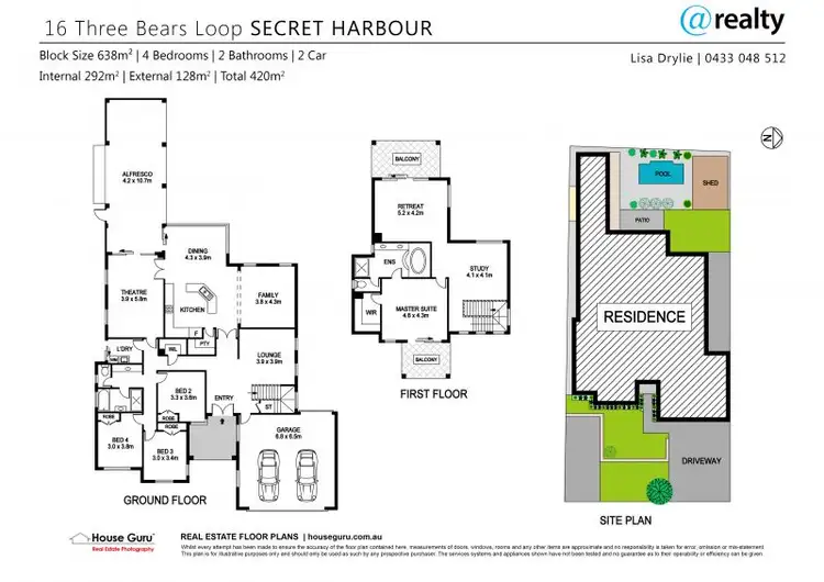 Floorplan of Homely house listing, 16 Three Bears Loop, Secret Harbour WA 6173